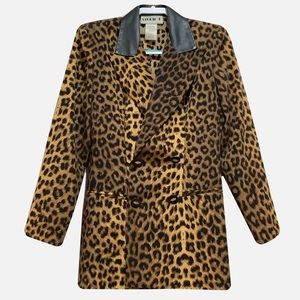 Leppard Print Jacket